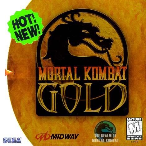 Mortal Kombat Gold (Hot New! Variant) (Sega Dreamcast) (ONLINE ORDER ONLY)