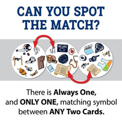 Penn State Nittany Lions Spot It! Card Game (ONLINE ORDER ONLY)