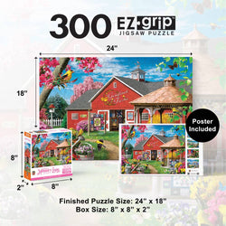 Memory Lane - Goldfinch Farms 300 Piece EZ Grip Jigsaw Puzzle