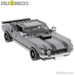 John Wick's Classic Mustang Toy car Lego Minifigures Custom Building Block Toys (ONLINE ORDER ONLY)