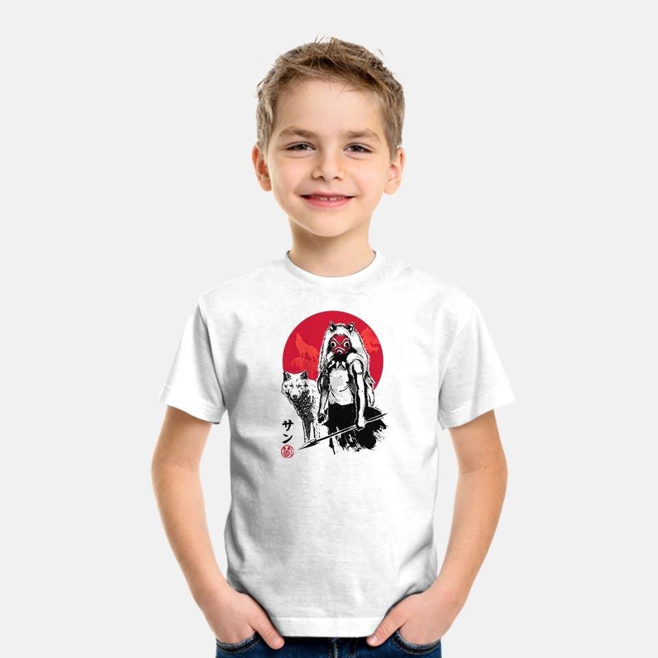 Wolf Girl Sumi-e (Online Order Only)