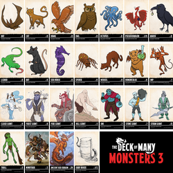 The Deck of Many: Monsters 3 (ONLINE ORDER ONLY)