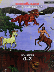D&D Classic Collection: Monsters U-Z (ONLINE ORDER ONLY)