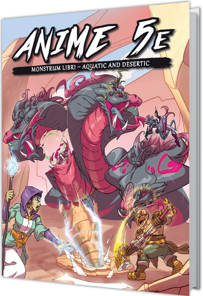 Monstrum Libri - Aquatic & Desert (Anime 5E) (Online Only)