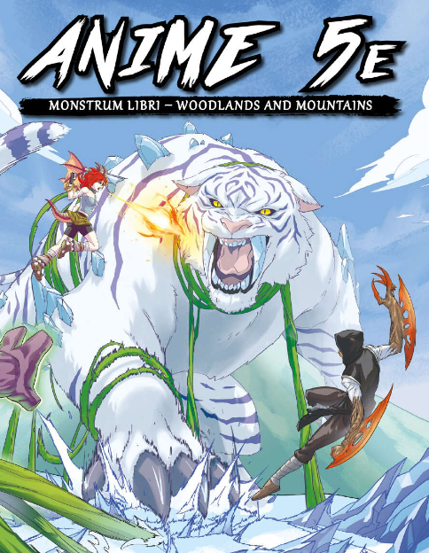 Monstrum Libri - Woodlands & Mountains (Anime 5E) (Online Only)