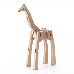 Modern Wooden Giraffe Decor – Interactive Puzzle & Art Piece (ONLINE ORDER ONLY)