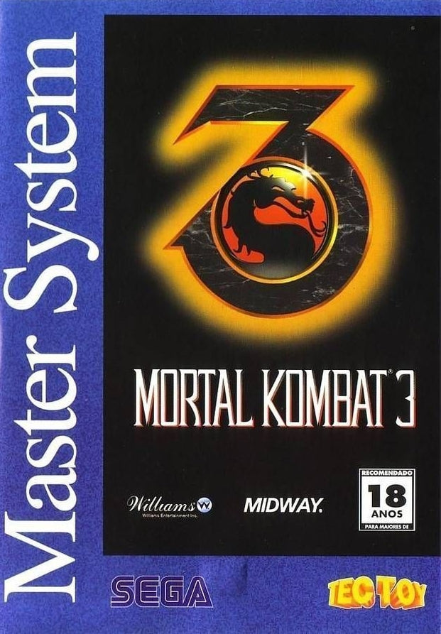 Mortal Kombat 3 (Sega Master System) (ONLINE ORDER ONLY)