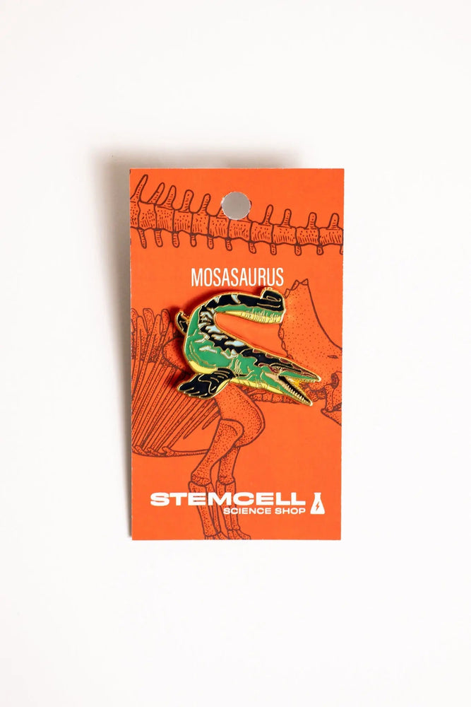 Mosasaurus Enamel Pin (Mosasaurus hoffmanni)