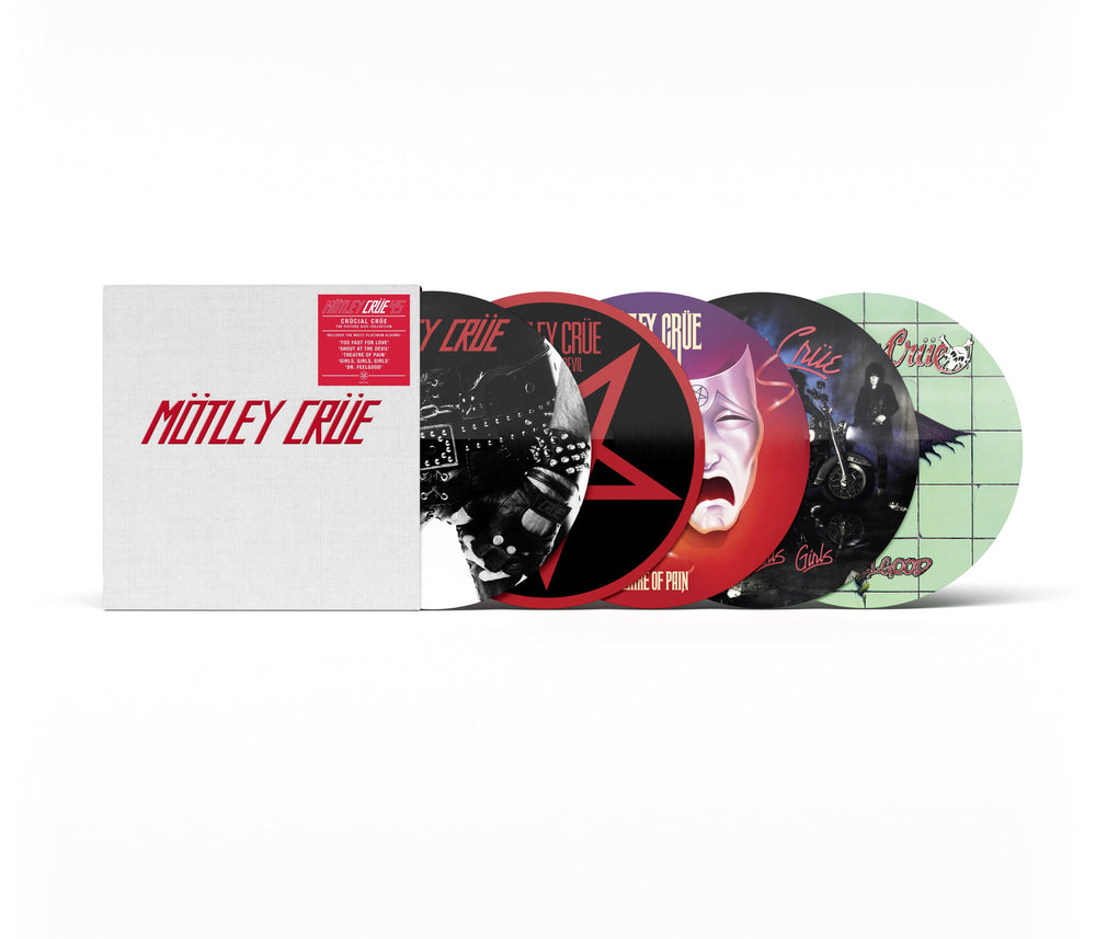 Motley Crue - Crucial Crue (45Th Anniversary) [Deluxe Box Set] [Picture Disc 5Lp] [Vinyl]