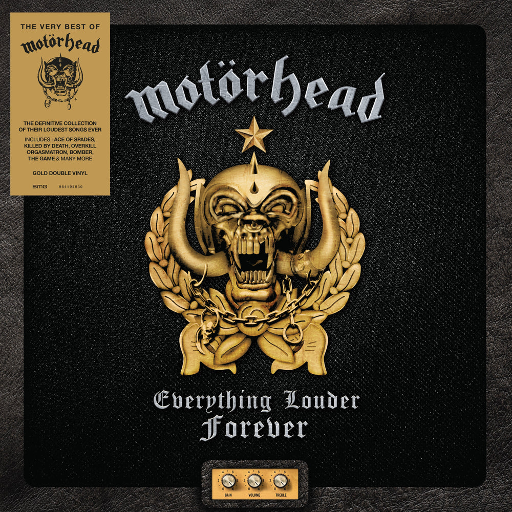 Everything Louder Forever: The Very Best Of Motörhead (Indie Exclusive) [Gold 2LP] [Vinyl] (ONLINE ORDER ONLY)