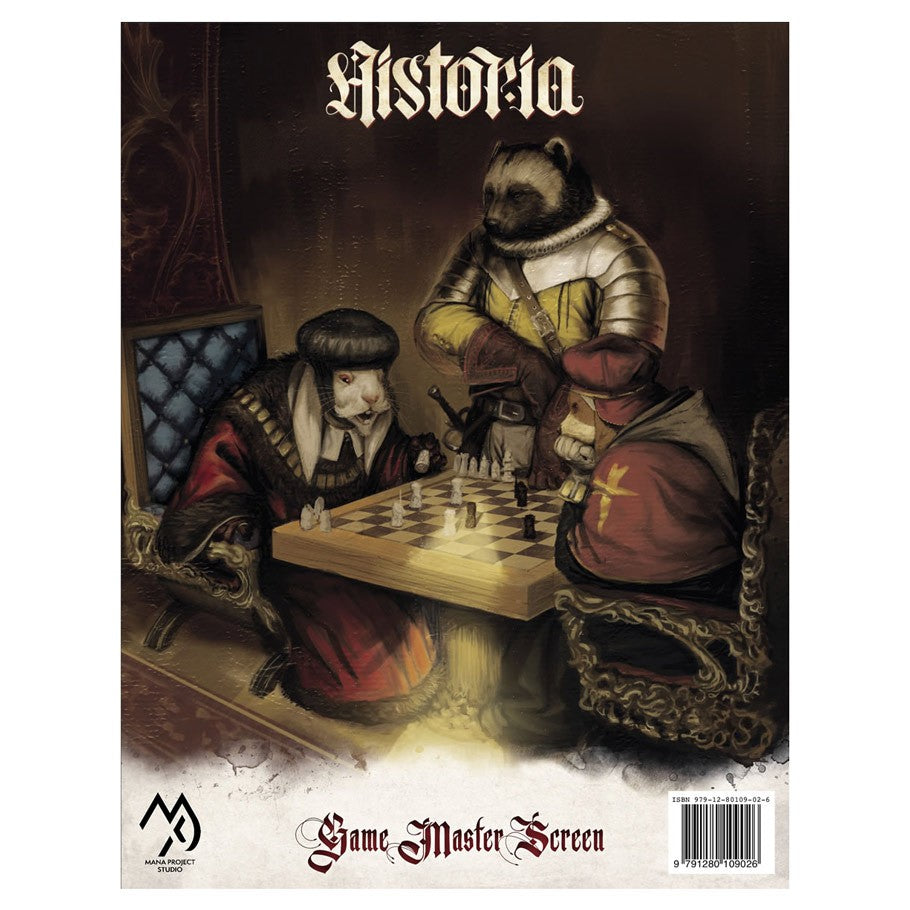 Historia - Game Master Screen (ONLINE ORDER ONLY)
