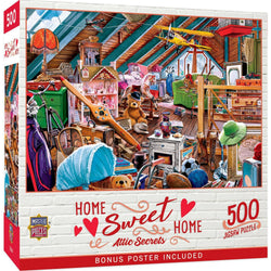 Home Sweet Home - Attic Secrets 500 Piece Jigsaw Puzzle (ONLINE ORDER ONLY)