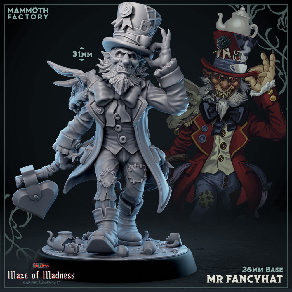 Mr. Fancyhat (Mad Gnome Hatter) (Online Order Only)
