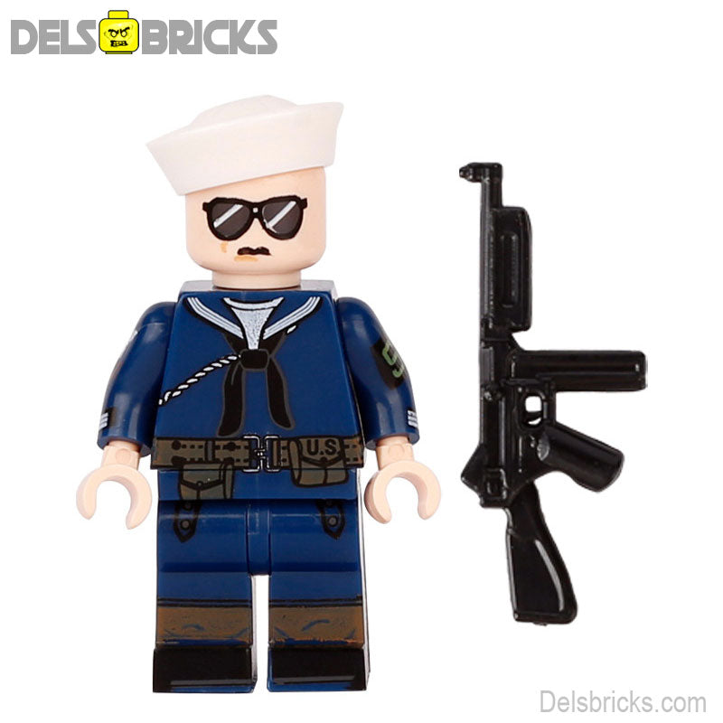 World War 2 American Navy Soldier Custom Lego Star Wars Minifigures Toys 1 (ONLINE ORDER ONLY)