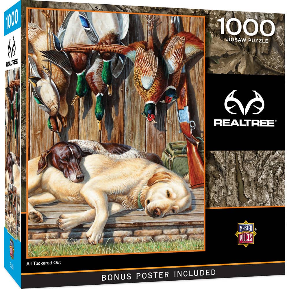 Realtree - All Tuckered Out 1000 Piece Jigsaw Puzzle