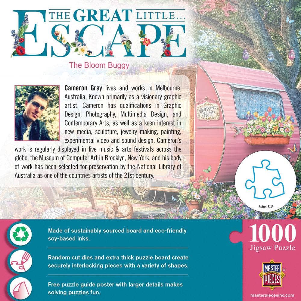 The Great Little Escape - The Bloom Buggy 1000 Piece Jigsaw Puzzle