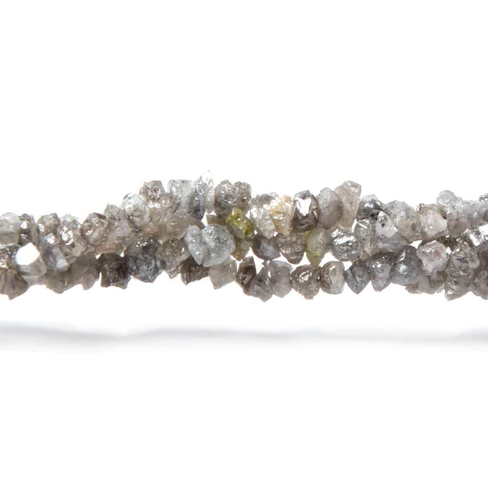 Multi Color Diamond Beads Unfaceted Nugget (ONLINE ORDER ONLY)