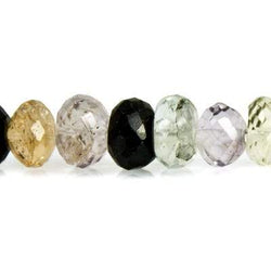 Multi-gemstone Beads Faceted Rondelle (ONLINE ORDER ONLY)