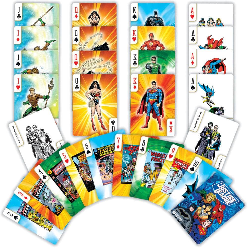 Justice League Playing Cards - 54 Card Deck