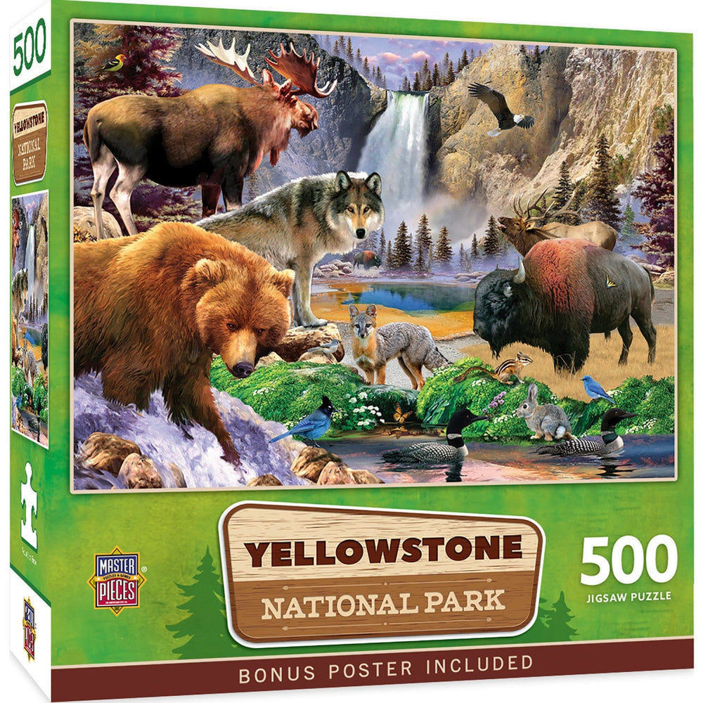 Yellowstone National Park 500 Piece Jigsaw Puzzle (ONLINE ORDER ONLY)
