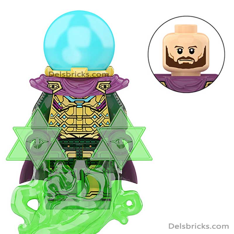Mysterio from Spider-Man Lego Minifigures Custom Toys (ONLINE ORDER ONLY)