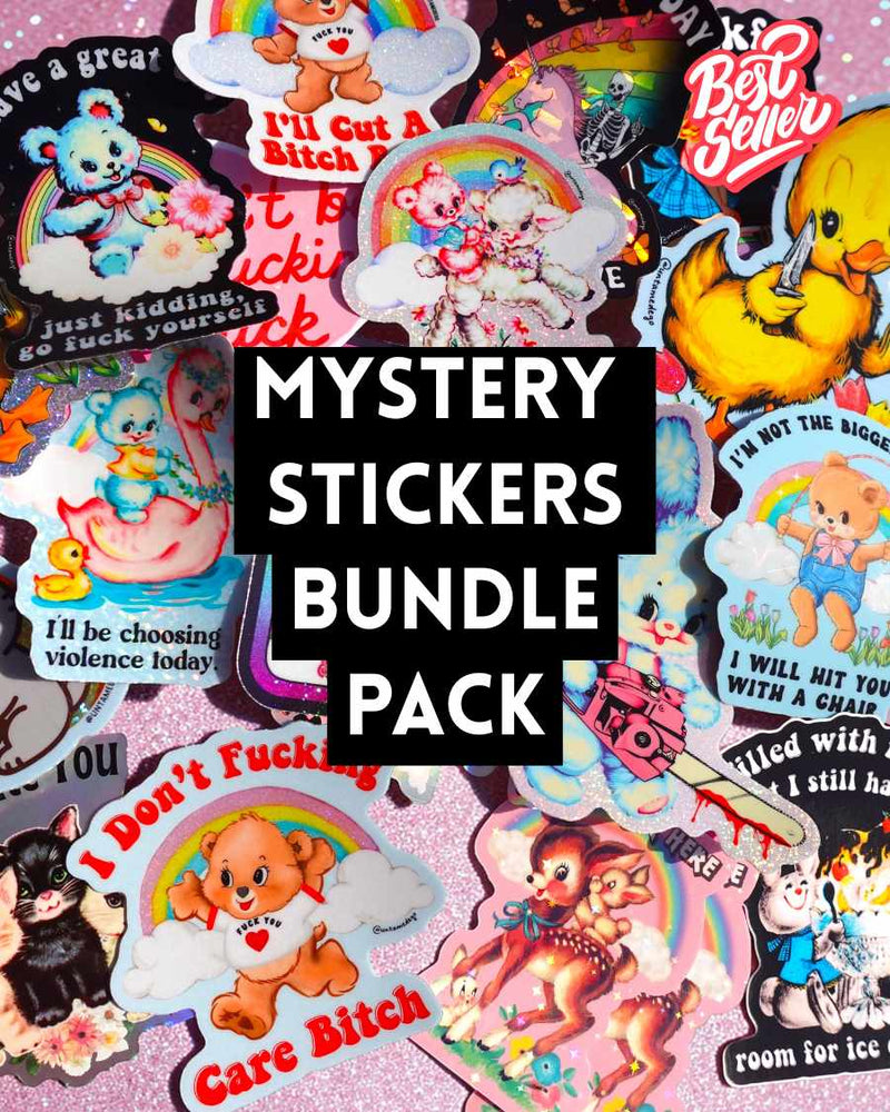 Mystery Unhinged Cute Sticker Pack