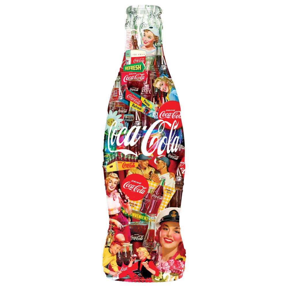 Shapes - Coca-Cola Bottle 500 Piece Jigsaw Puzzle