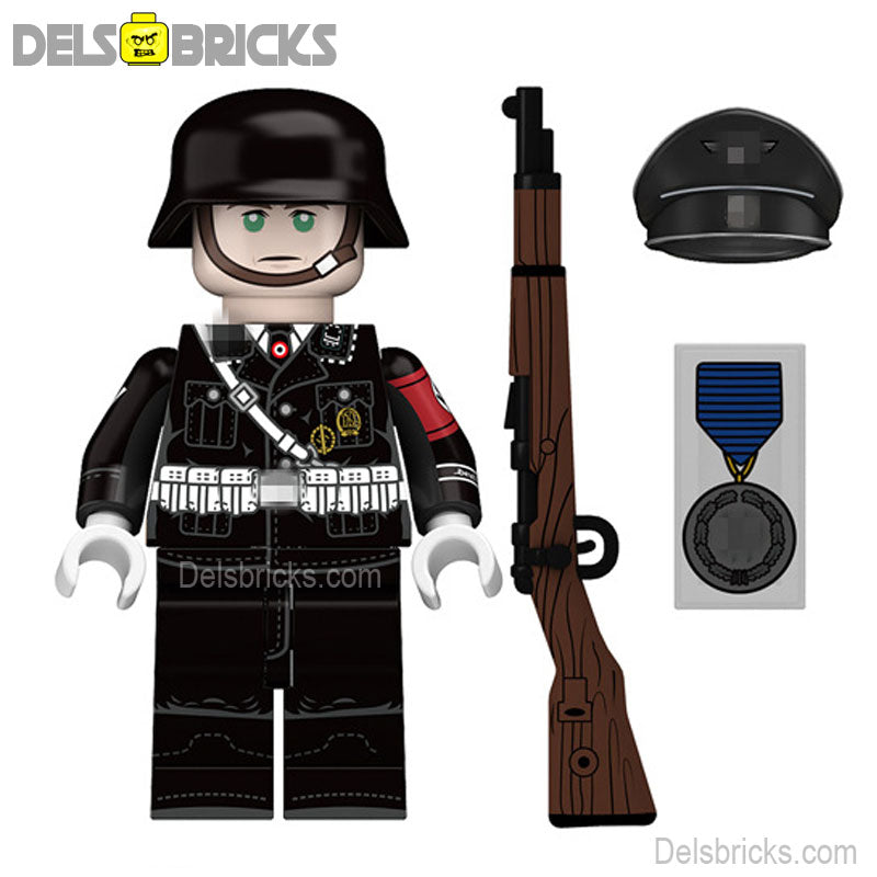 World War 2 German Nazi Soldier Lego Minifigures Custom Toys (ONLINE ORDER ONLY)