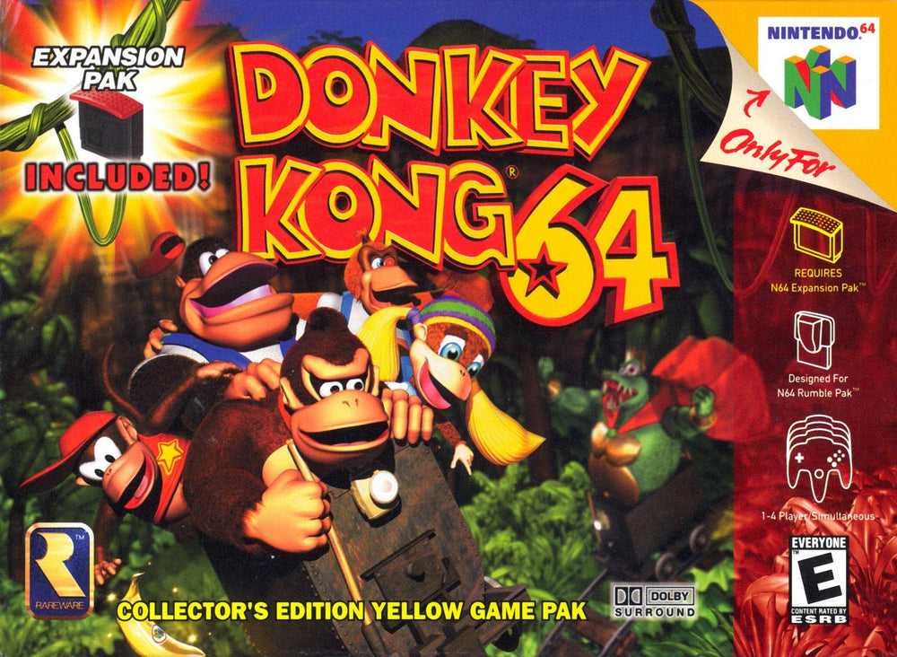Donkey Kong 64 (Nintendo 64) (Online Only)