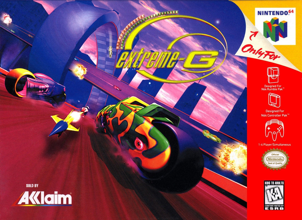 Extreme G with Strategy Guide Bundle (Nintendo 64) (Online Only)