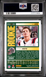 Graded 2024 Panini Encore Drake Maye #229 Rookie RC Football Card PSA 9 Mint (ONLINE ORDER ONLY)