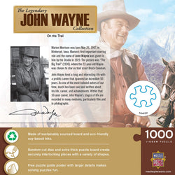 John Wayne Collection - On the Trail 1000 Piece Jigsaw Puzzle (ONLINE ORDER ONLY)