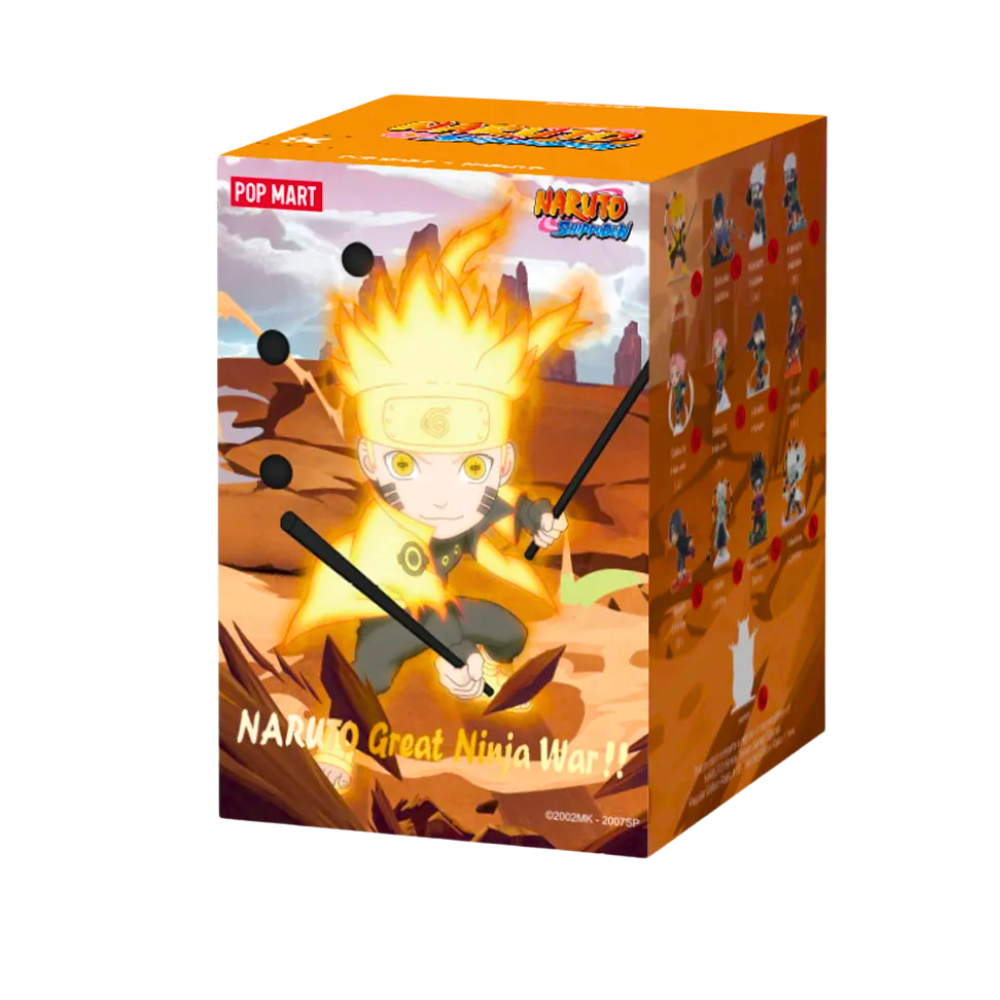 Pop Mart Naruto Ninkai Taisen Series Figures - Sealed Blind Box (Online Order Only)