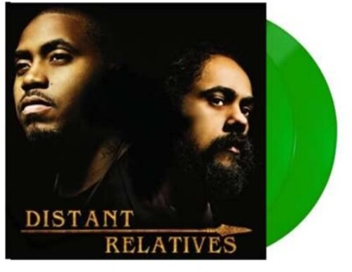 Nas & Damian Marley - Distant Relatives (Colored Vinyl, Green, Gatefold LP Jacket) (2 Lp's) [Vinyl] (ONLINE ORDER ONLY)