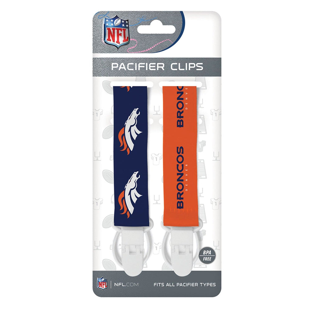 Denver Broncos - Pacifier Clip 2-Pack