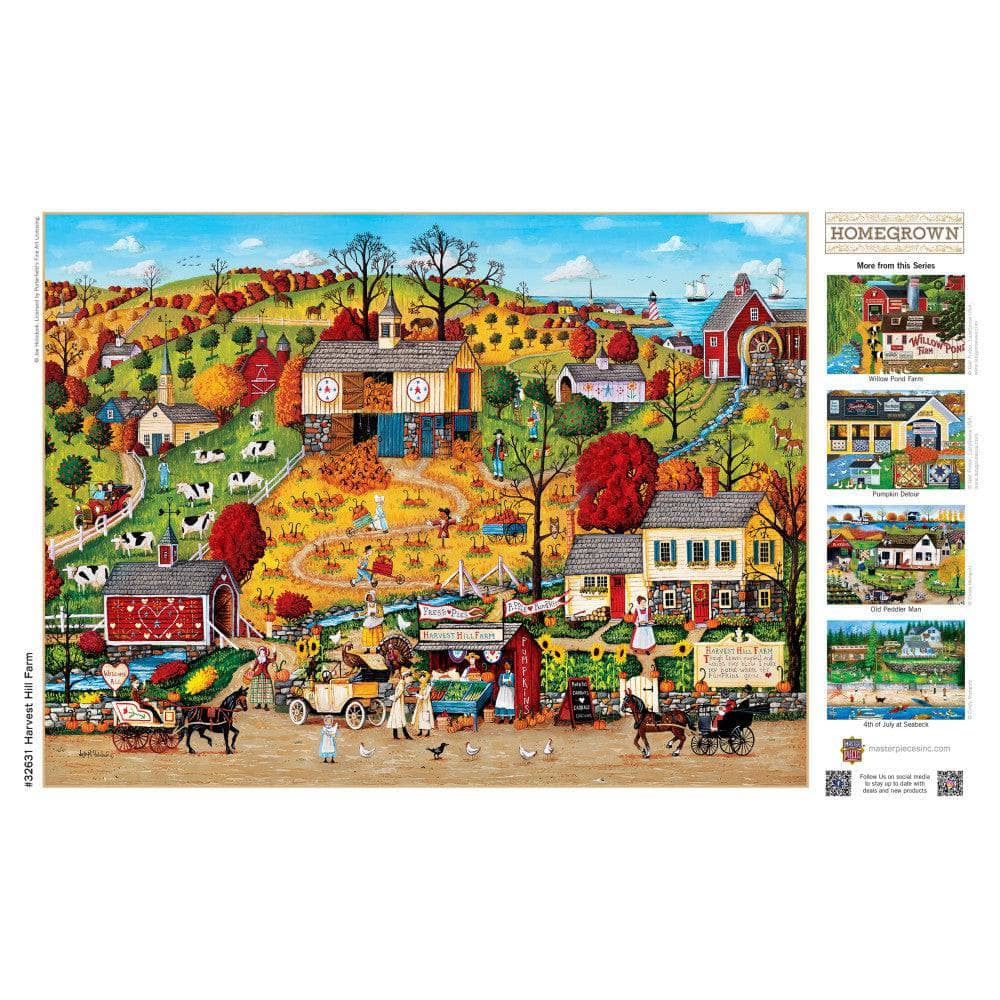 Homegrown - Harvest Hill Farm 750 Piece Jigsaw Puzzle