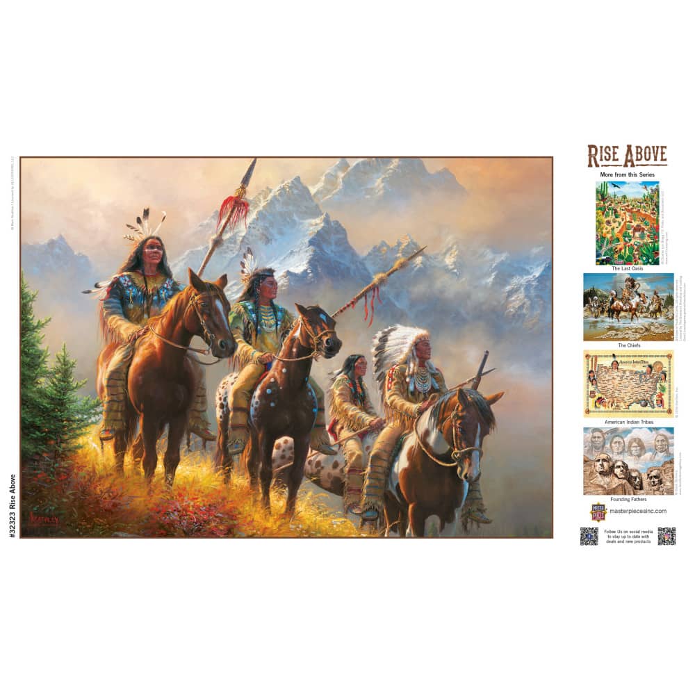 Rise Above 550 Piece Jigsaw Puzzle