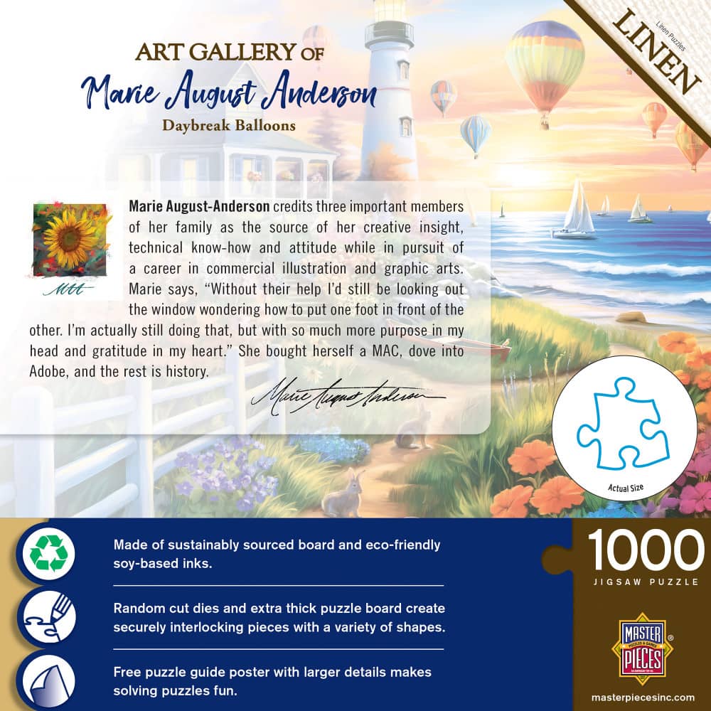 Art Gallery - Daybreak Balloons 1000 Piece Jigsaw Puzzle