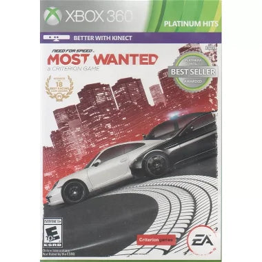 Need For Speed: Most Wanted (Platinum Hits) (Xbox 360) (ONLINE ORDER ONLY)