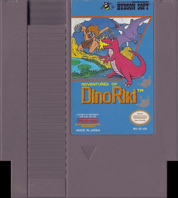 Loose NES Cart - Adventures of Dino Riki (Online Order Only)