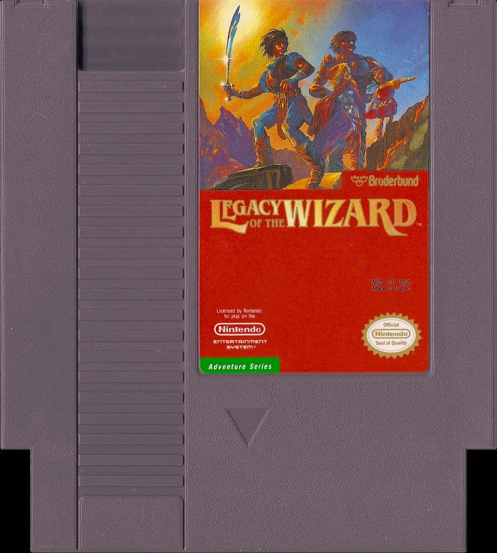 Loose NES Cart - Legacy of the Wizard (Online Order Only)