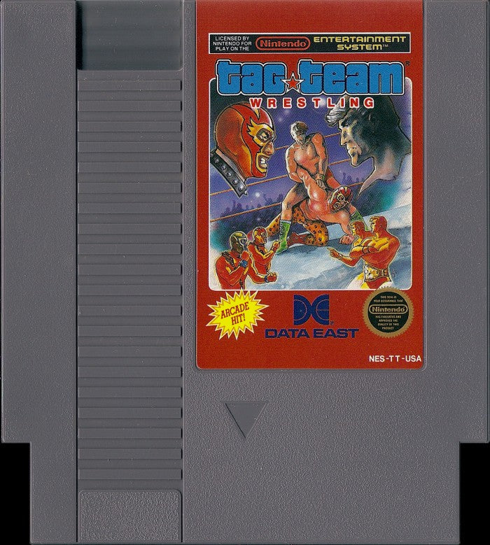 Loose NES Cart - Tag Team Wrestling (5 Screw) (Online Order Only)