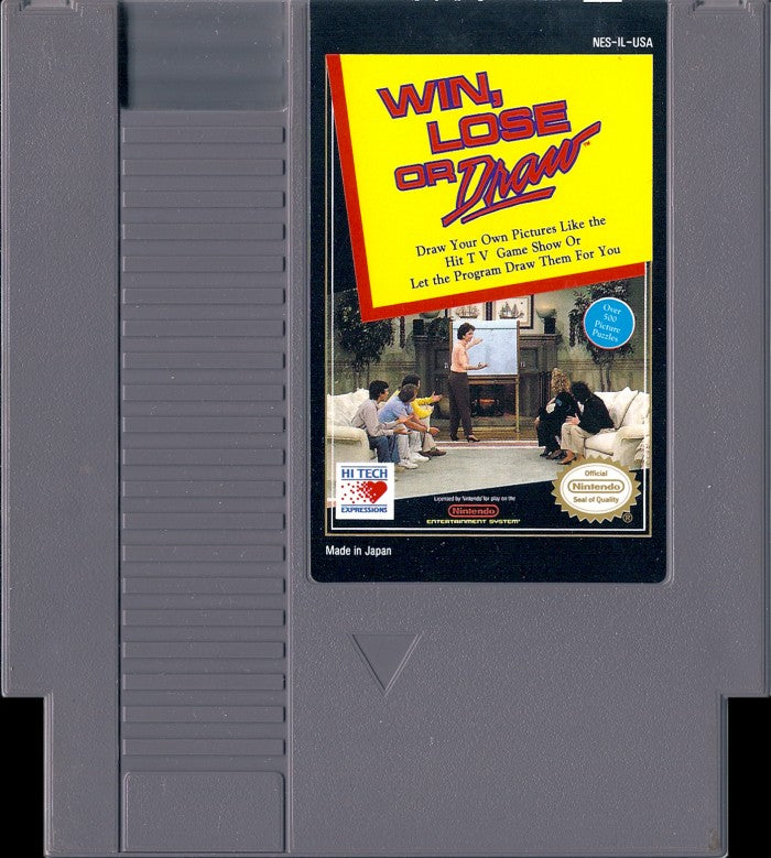 Loose NES Cart - Win, Loser or Draw (Online Order Only)
