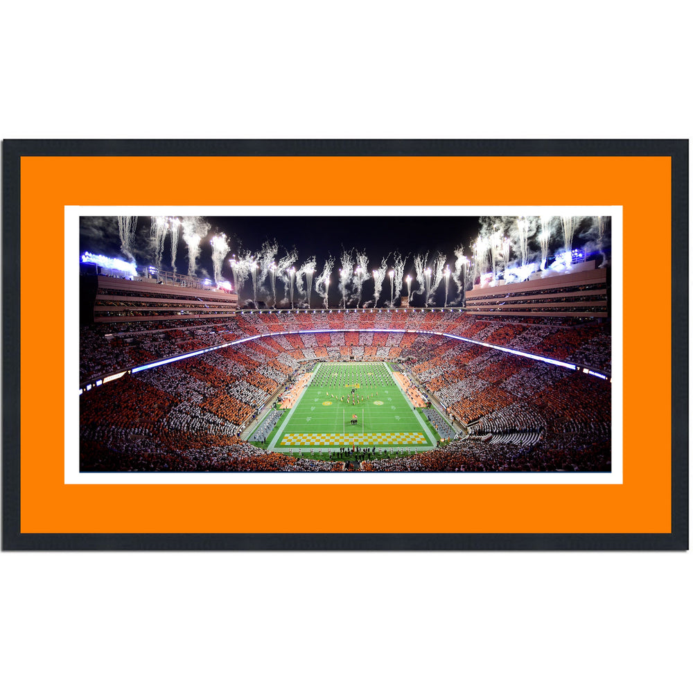 Framed Neyland Stadium Tennessee Volunteers 16x24 NCAA Football Photo Professionally Matted