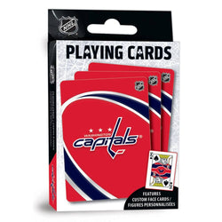 Washington Capitals Playing Cards - 54 Card Deck (ONLINE ORDER ONLY)