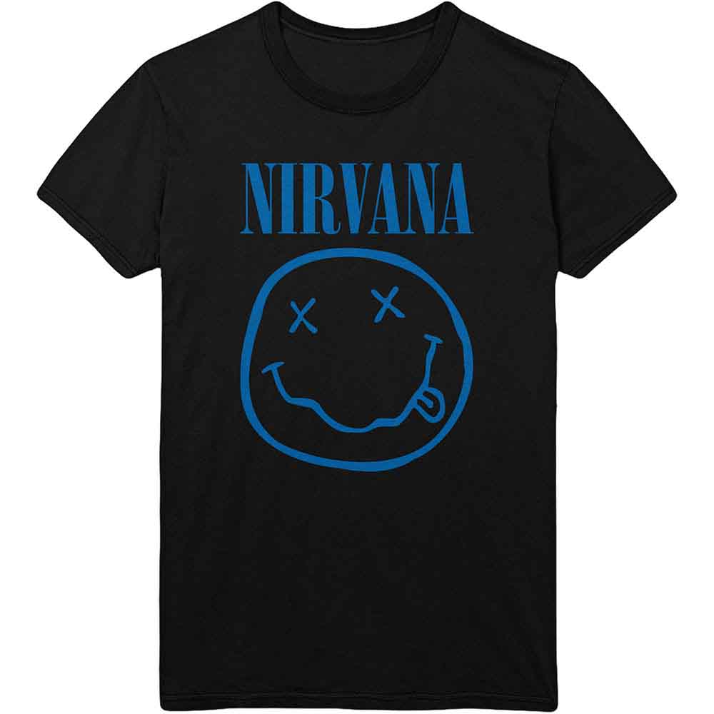 Blue Happy Face [T-Shirt] (ONLINE ORDER ONLY)