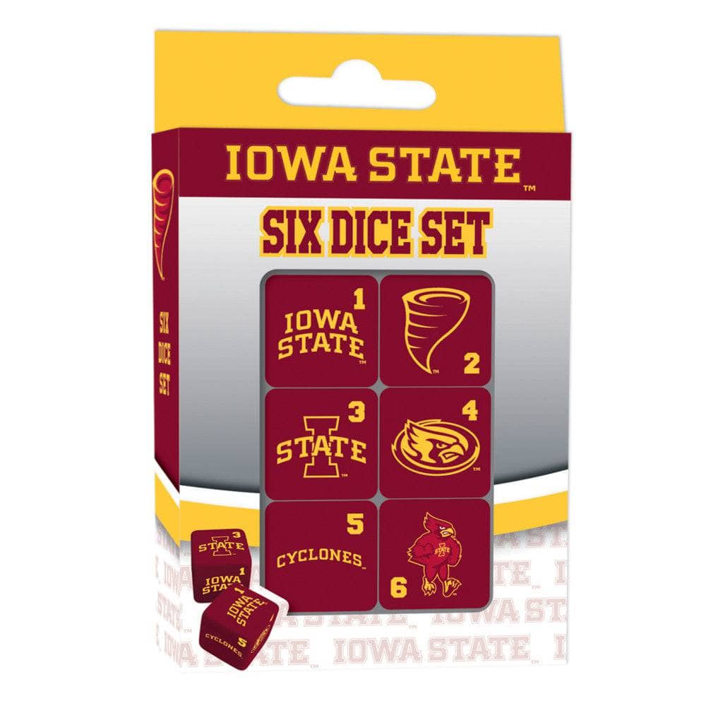 Iowa State Cyclones Dice Set - 19mm (ONLINE ORDER ONLY)