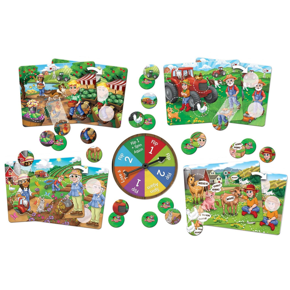Old MacDonald's Farm Spot the Dot Game (ONLINE ORDER ONLY)