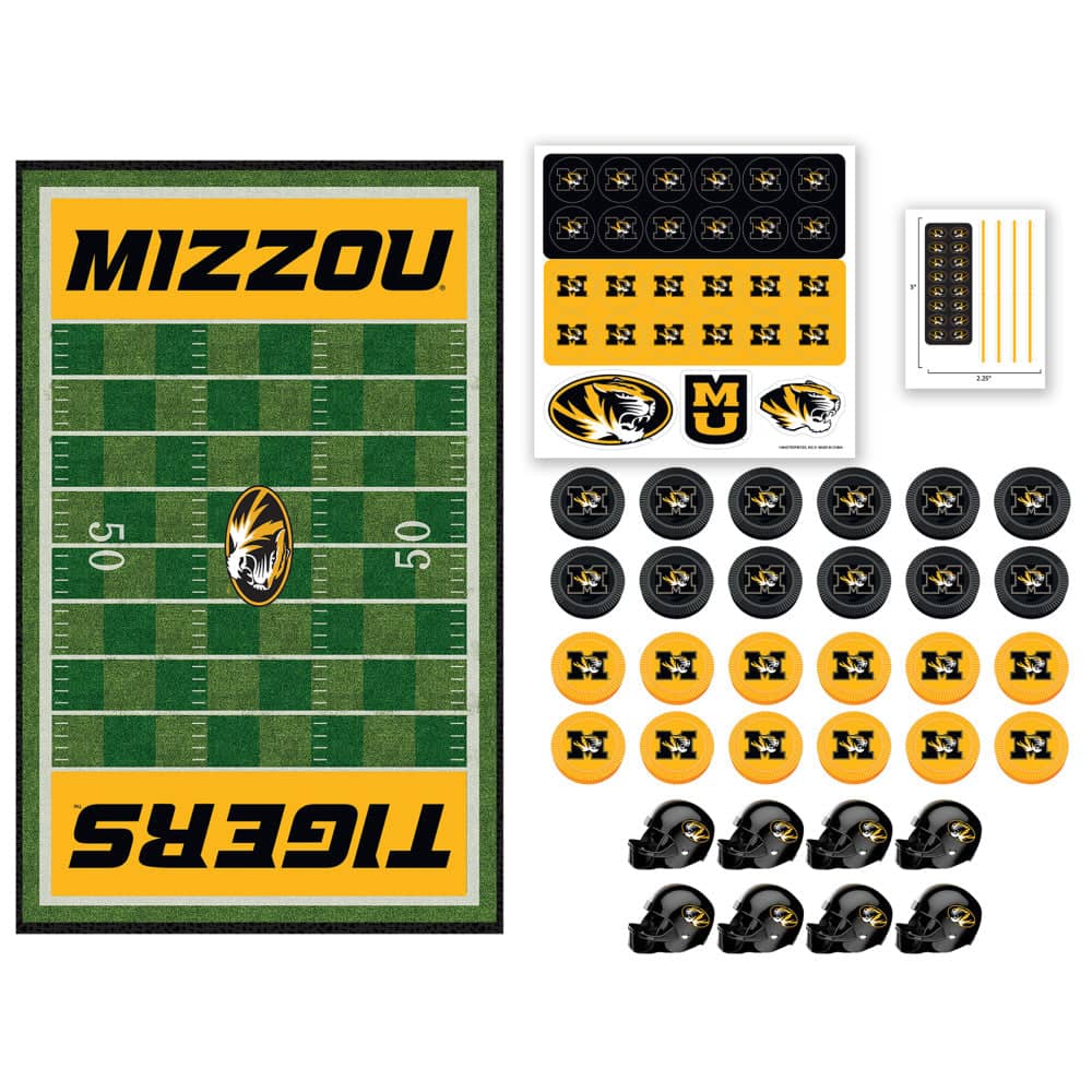Missouri Tigers Checkers Board Game