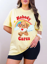 Nobody Cares Lolly The Bear Tee (ONLINE ORDER ONLY)